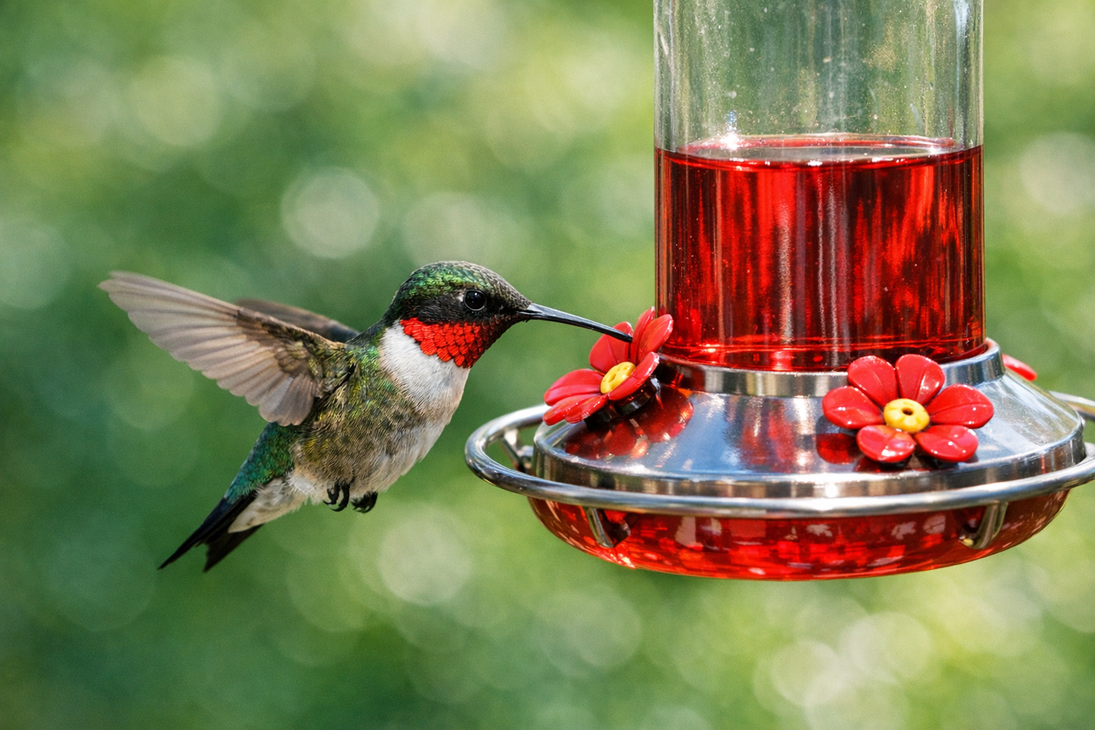 How to Attract Hummingbirds to Your Yard This Spring