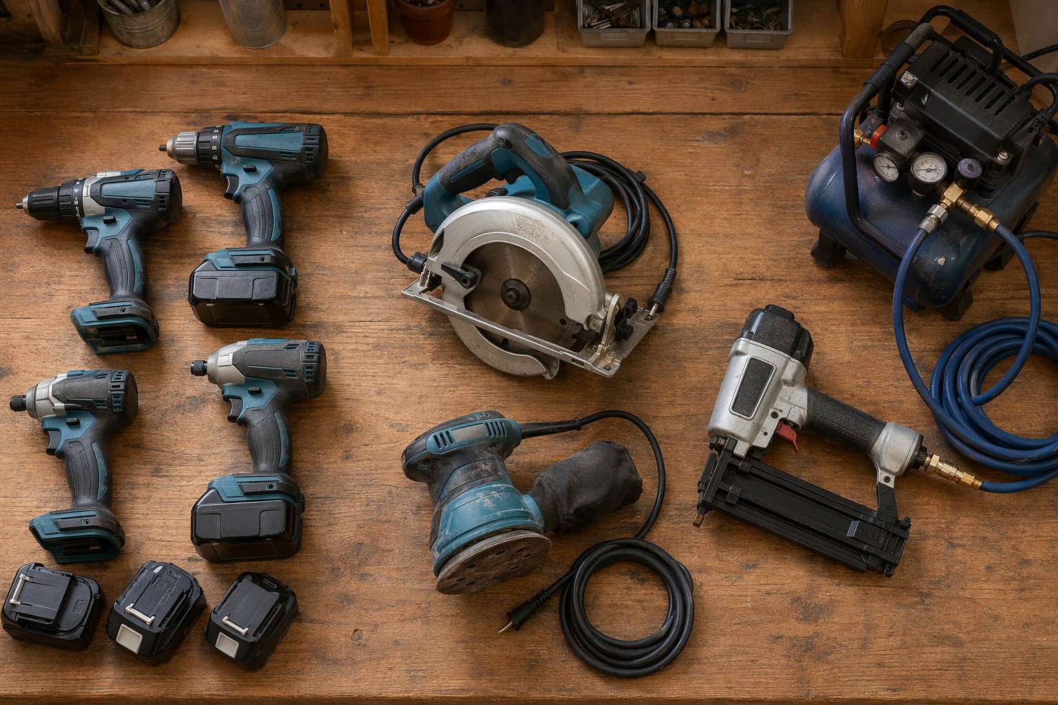 Cordless vs. Corded vs. Pneumatic: The Homeowner's Tool System Buying Guide