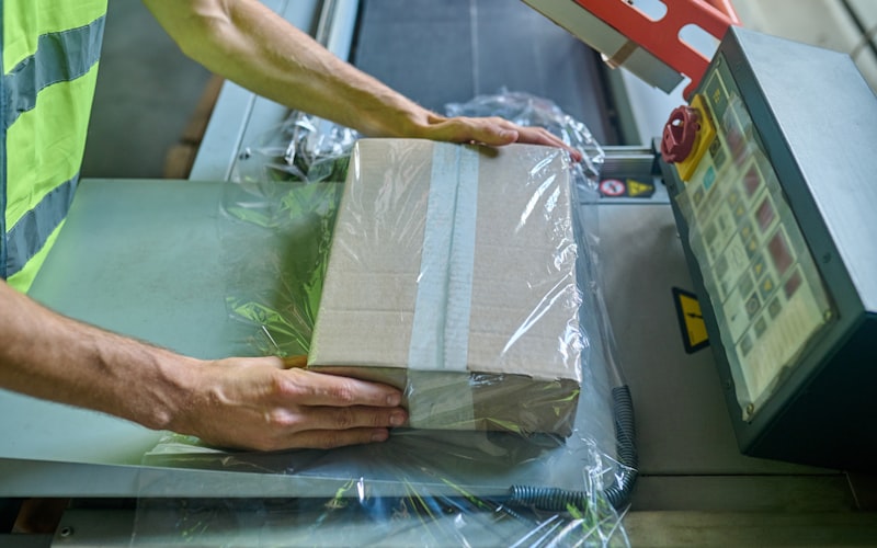 Sliced bread being placed into a freezer bag for long-term storage