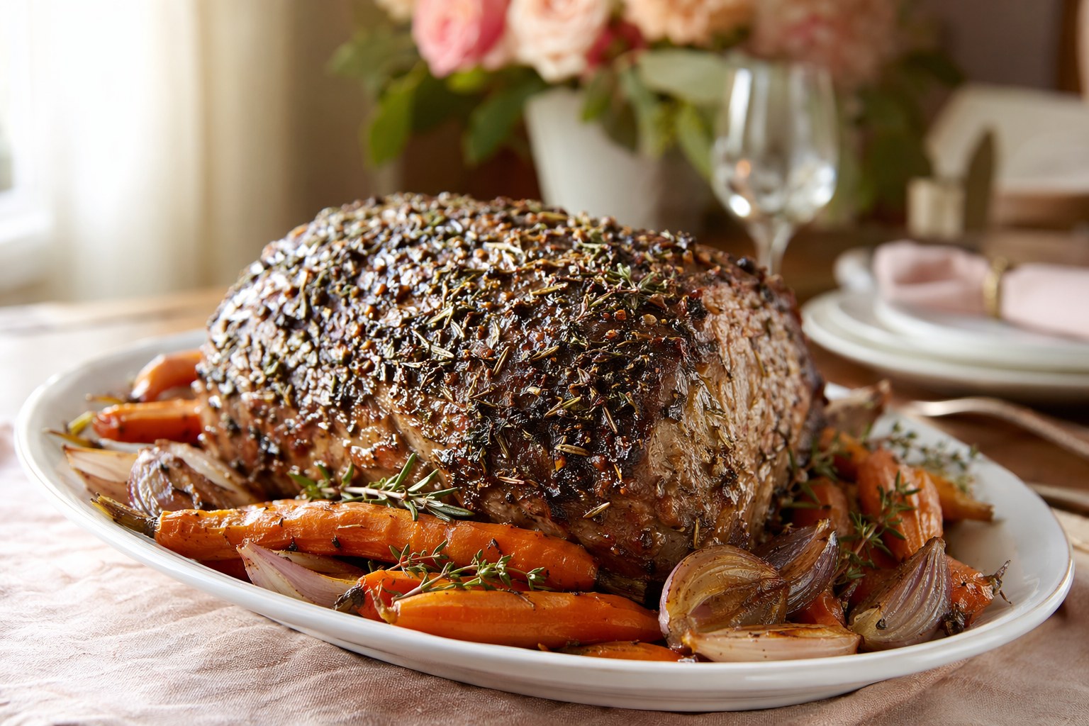 Mother's Day Roast: Elegant Main Dish Recipe for Stressed Home Cooks