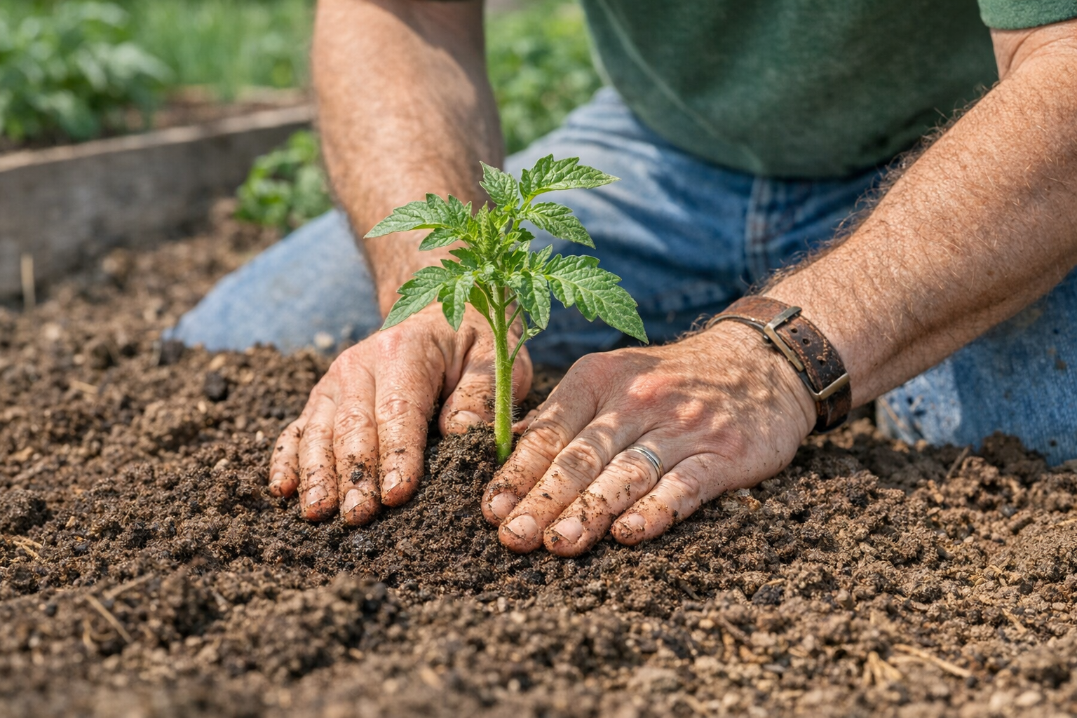 How to Transplant Tomato Seedlings Without Shock (Step-by-Step)