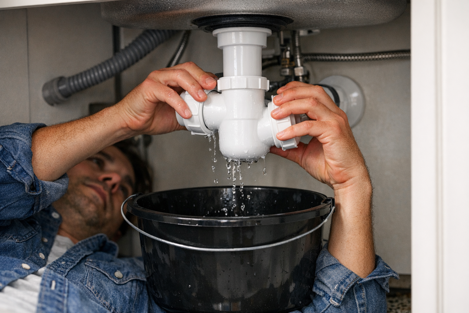 How to Unclog a Bathroom Sink by Cleaning the P-Trap